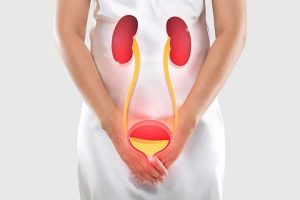 someone suffering from Urinary Tract Infection (UTI)